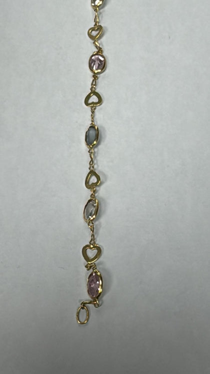 18ct Gold Bracelet - 2.68 grams - 14cm