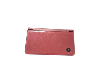 NINTENDO DS XL CONSOLE, WINE RED, UNBOXED, NO PEN, CHARGER INCLUDED
