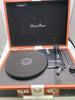 Lenco TT-120BNWH Suitcase Turntable with Bluetooth - Brown & White