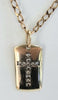9ct Gold Chain With Diamond Pendant 21"
