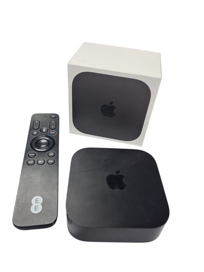 APPLE TV 4K 3RD GEN, 128GB, BOXED WITH EE REMOTE (WIFI+ETHERNET)