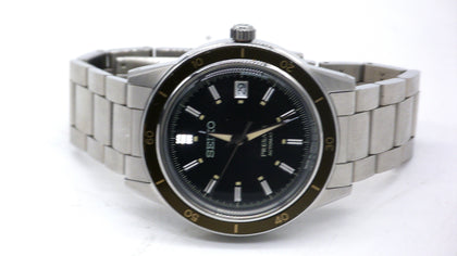 Seiko Presage Watch 60S Style Black