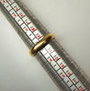 9ct Gold Wishbone Ring Size N 1/2