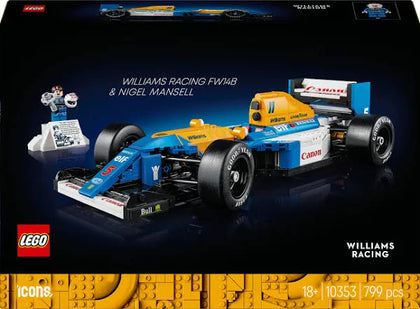 LEGO Icons Williams Racing FW14B Nigel Mansell