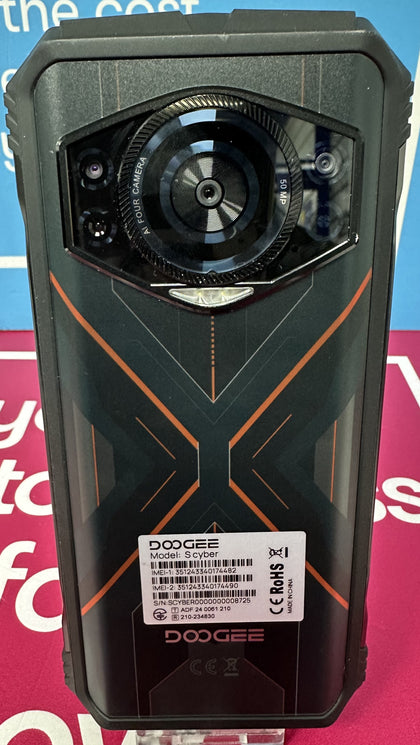 DOOGEE S CYBER 128GB BLACK UNLOCKED UNBOXED