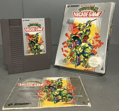 Nintendo Entertainment System Teenage Mutant Hero Turtles II The Arcade Game ** Boxed **