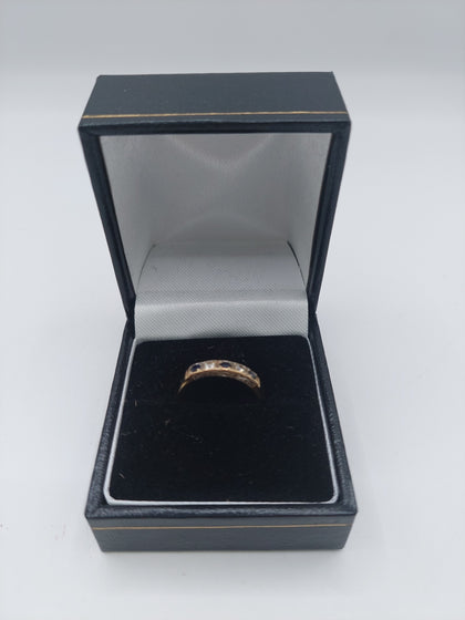 9k Gold Ring Size L 1.1G Hallmarked(375)&Tested