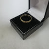 9K Gold Crossed Ring 375 Hallmarked, 2.34Grams, Size: S with Box