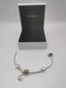 Pandora Bracelet with 4 Charms Hallmarked(ALE) Boxed