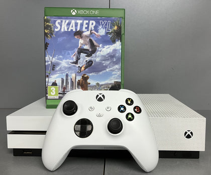 Microsoft Xbox One S White 500GB Console Bundle ( + Skater XL )
