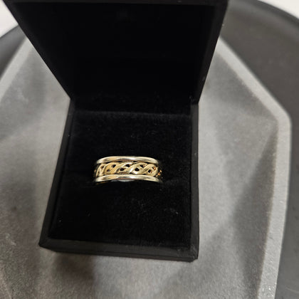 9ct Celtic Wedding Band