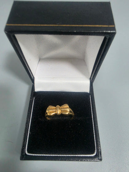 9ct GOLD RING 375 1.9G Size N