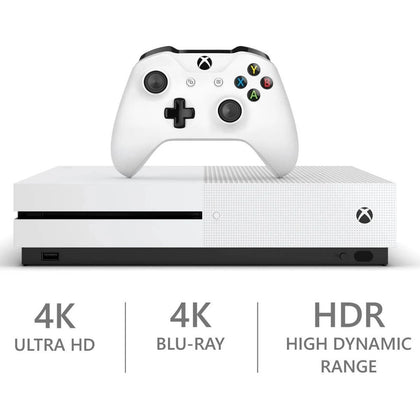 Microsoft Xbox One S - 500GB - white.