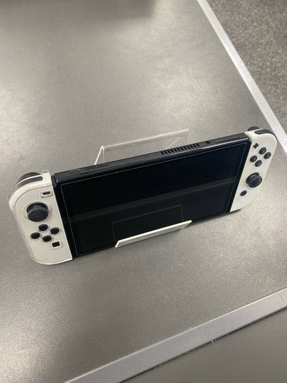 Switch Console, 64GB OLED + White Joy-Con, Unboxed
