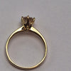 14CT GOLD CZ RING SIZE N.5 1.83G PRESTON STORE