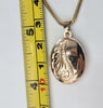 9ct Gold Chain With Locket 23"