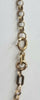 9ct Gold Hoop Chain 18"