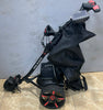 Ex Demo Pro rider 18 hole Lithium Golf Trolley-Black/Red **COLLECTION ONLY**