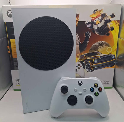 Microsoft Xbox Series S Console 512GB - White - Boxed With White Controller & Wires