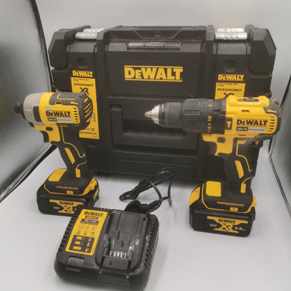 DeWalt DCK2062M2T XR Brushless Compact Twin Pack 18V 2 x 4.0Ah