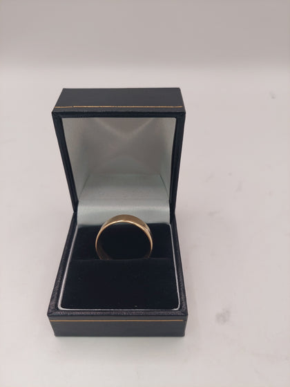 9k Gold Ring 4.7G Hallmarked(375)&Tested Size W