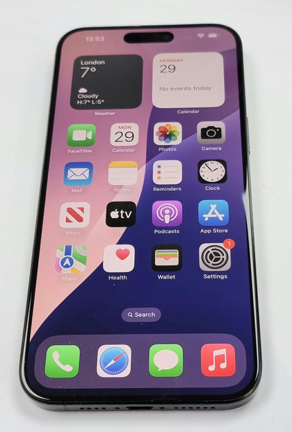 Apple iPhone 15 Pro Max 256gb Titanium Black