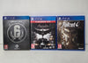 Sony Playstation 4 500GB Console & 3 Games