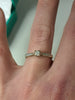 9ct White Gold Ring - 1.99g - Size Q - Great Yarmouth