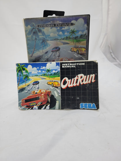 Outrun, w/ Manual, Boxed for Sega mega drive