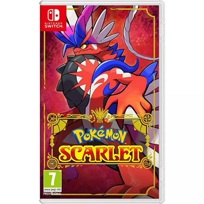 Pokémon Scarlet Nintendo Switch Game.