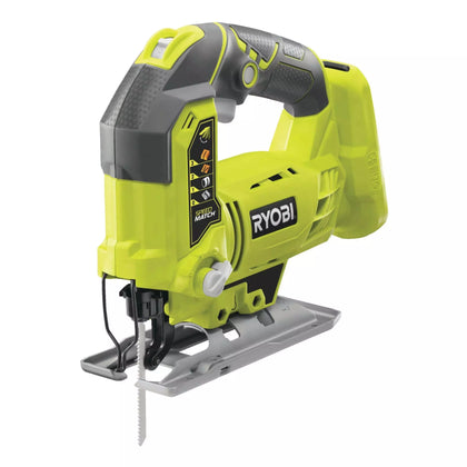 Ryobi 18V One+ Cordless Jigsaw R18JS-0 (Comes with 2.5Ah 18V Lithium+ Battery).