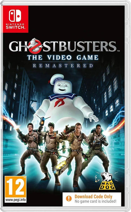 Ghostbusters The Video Game Remastered Nintendo Switch.