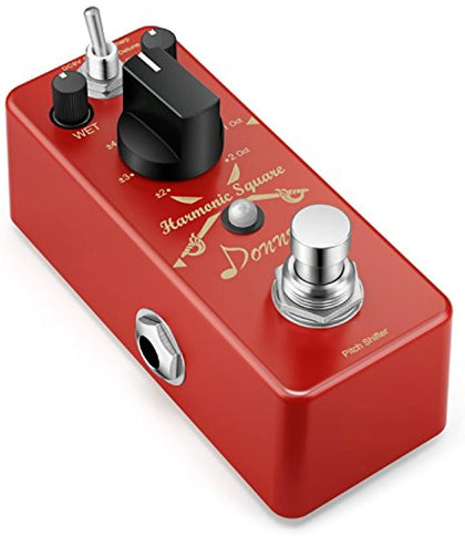 Donner Octave Guitar Pedal, Harmonic Square Digital Octave Pedal Pitch Shifter 7.