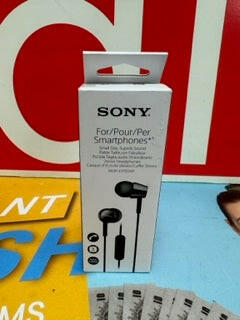 Sony MDR-EX155AP In-ear Headphones - Black.