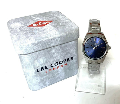 LEE COOPER Women's Analog Blue Dial Watch.