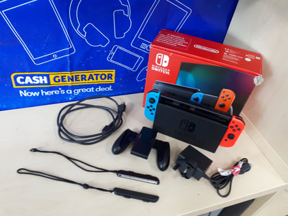 Nintendo Switch - Neon Red & Blue.
