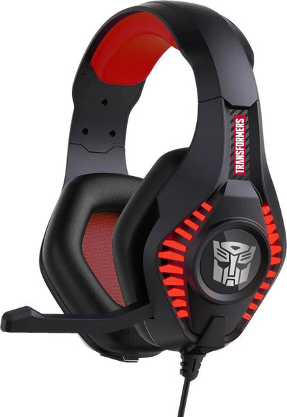 Transformers Pro G5 Logo Gaming Headphones.