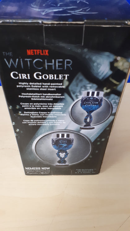 The Witcher - Ciri Goblet -blue - 19.5cm Resin.