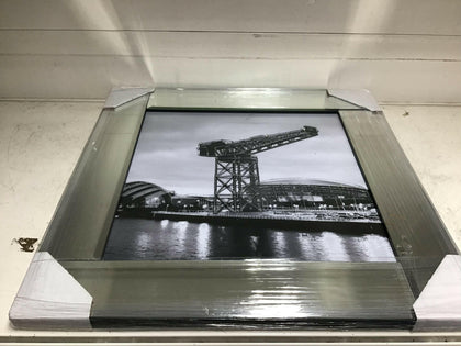 Glasgow Finnieston Crane Mirrors Frame.