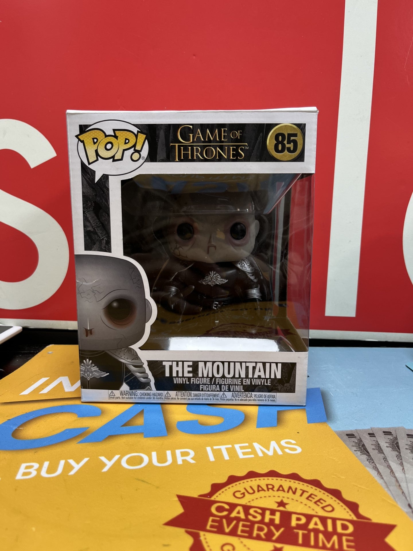 Funko Pop - Game of Thrones, 6" The Mountain (Unmasked)