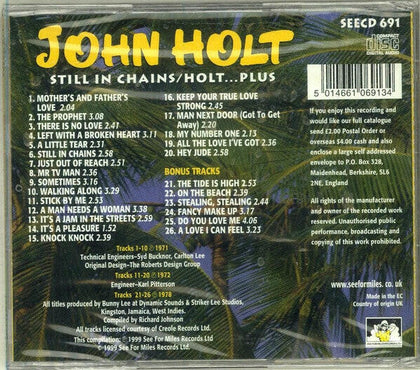 John Holt – Still In Chains / Holt...Plus.