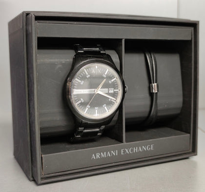 Armani Exchange Watch + Bracelet Set**Boxed**.