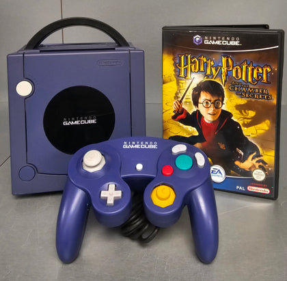 Nintendo Gamecube Console (Purple) + 1 Game.