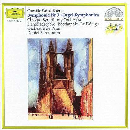 Saint-Saëns: Symphony No. 3 Organ; Danse Macabre; Bacchanale. Barenboim..