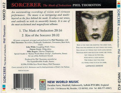 Phil Thornton – Sorcerer - The Mask Of Seduction.