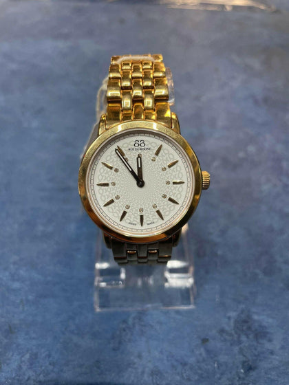 Rue Du Rhone Watch (gold colour).