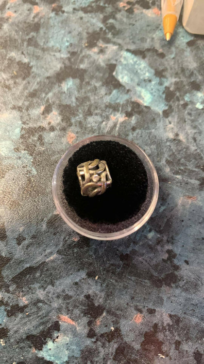 woven pandora charm.