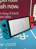 NINTENDO SWITCH OLED BLACK WITH NEON JOY CONS UNBOXED