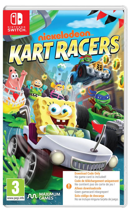 Nickelodeon Kart Racers Nintendo Switch - CARTRIDGE ONY.