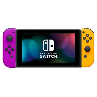 *Sale* Nintendo Switch Neon Orange/Purple Console & 1 Game.